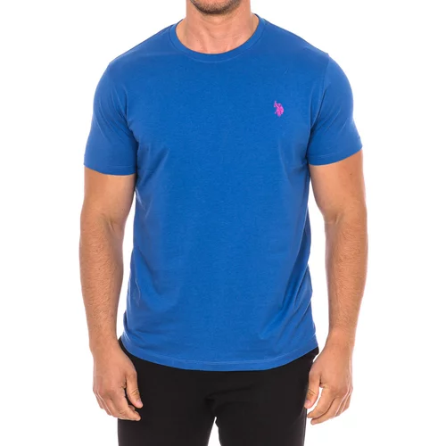U.S. Polo Assn. Majice s kratkimi rokavi 66894-137 Modra