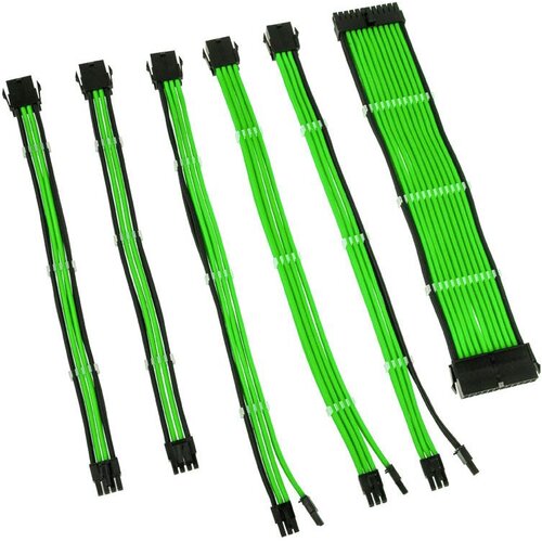 Kolink Core Adept Braided Cable Extension Kit - Green Cijene