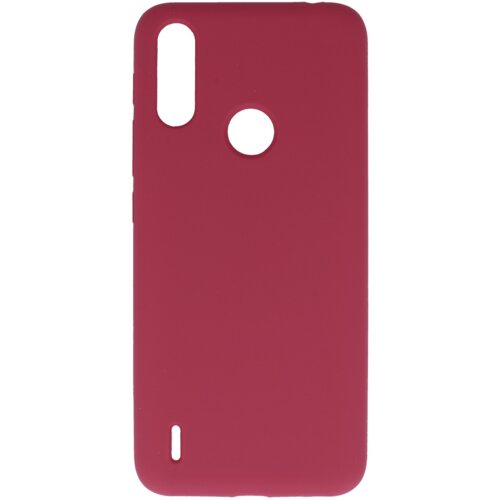  Silikonska Lite maskica za Motorola Moto E7 Power/E7i Power bordo Slike