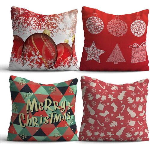 WALLXPERT ukrasni jastuk set 4 komada NYXMAS18 Slike
