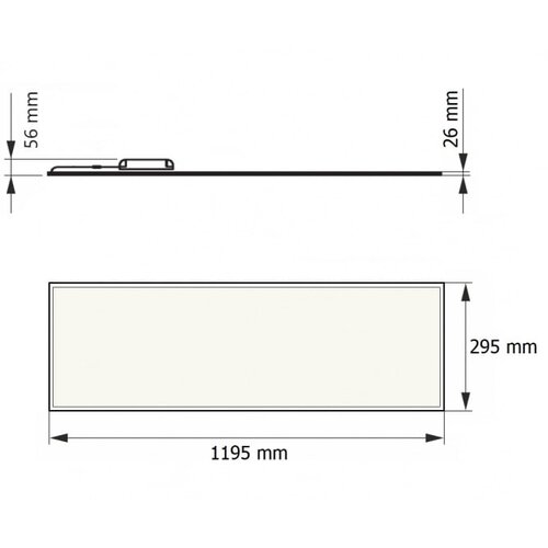 Bb Link PL12030 BACKLIGHT-Dawn Led panel 36W 3000/4000/6500K HN Cene