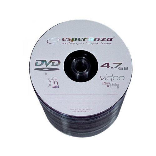  DVD-R ESPERANZA, 4,7GB, X16, Spindle, 100 kom, 1106 Cene