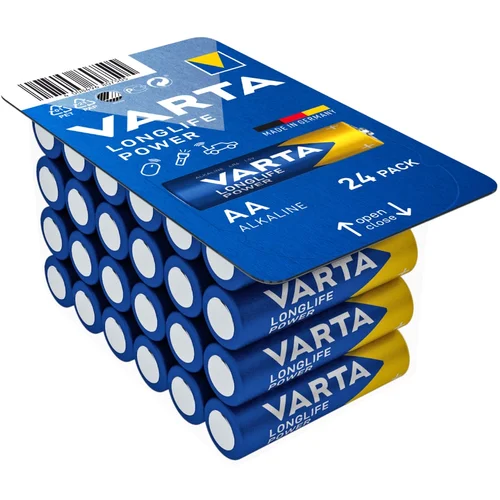 Varta 1x24 Longlife Power AA LR06 Ready-To-Sell Tray Big Box