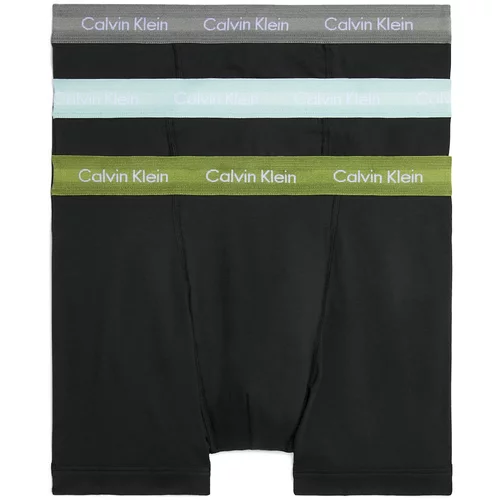 Calvin Klein Underwear Bokserice pastelno plava / siva / maslinasta / crna