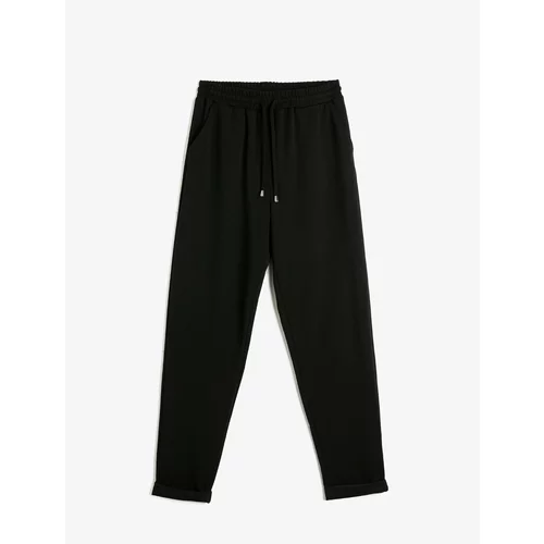 Koton Jogger Casual Trousers With Pocket Tie Waist
