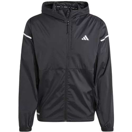 Adidas Sportska jakna 'Ultimate' crna / bijela