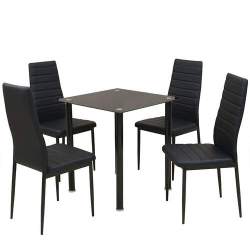 5-Dijelni Blagovaonski set Crni Cene