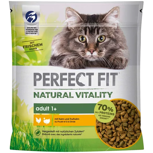 PerfectFIT Natural Vitality suha hrana piletina i puretina - 6 x 650 g