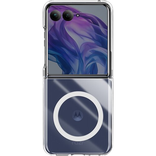 AVIZAR Ohi&scaron;je MagSafe za Motorola Razr 60 Ultra polikarbonatni silikonski gel, Prozorno, (5000016356) Cene