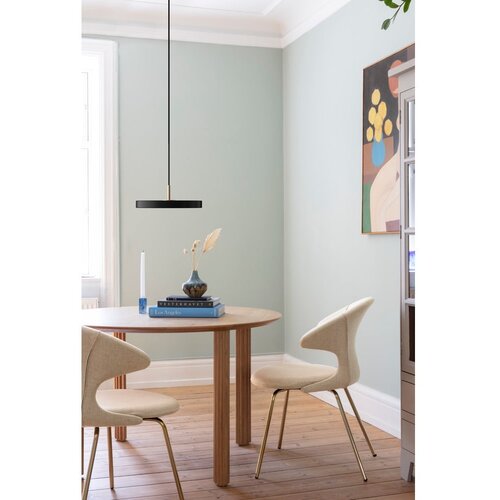 UMAGE Črna LED zatemnitvena viseča svetilka s kovinskim senčnikom &amp;oslash; 31 cm Asteria Plus Mini &amp;ndash; Slike