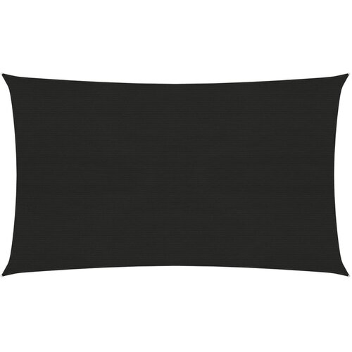  Senčno jadro 160 g/m&sup2; črno 5x8 m HDPE Cene