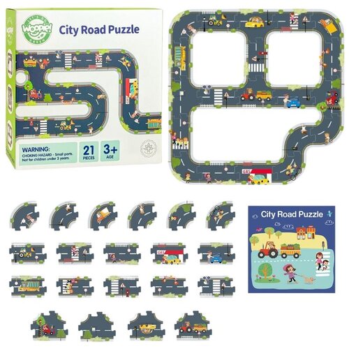 Woopie Green drvene puzzle cesta, 20 dijelova Cijene