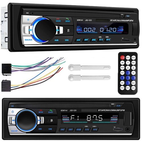 Dexxer 1DIN avtoradio 4x50W MP3 USB Bluetooth 4.0 12V 9021C Cene