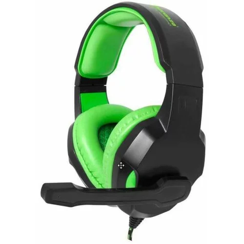 Esperanza gaming slušalke cobra HP-350G črno-zelene