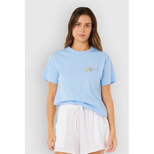 Rip Curl Poolside Relaxed T-shirt light blue Cene