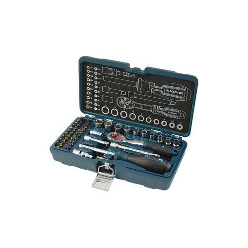 Bosch Set čegrtaljke 1/4&amp;quot;, 37 kom 1600A03AC7 Slike
