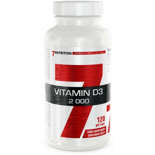 7NUTRITION vitamin D3 2000 iu, 120 kapsula – podrška imunitetu i kostima Cene