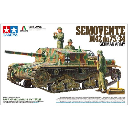 Tamiya Nemška vojska Semovente M42 da 75/34, (21287268) Cene