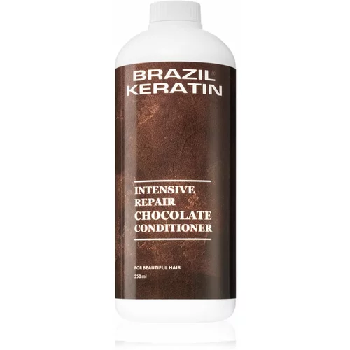 Brazil Keratin Chocolate Intensive Repair Conditioner balzam za poškodovane lase 550 ml