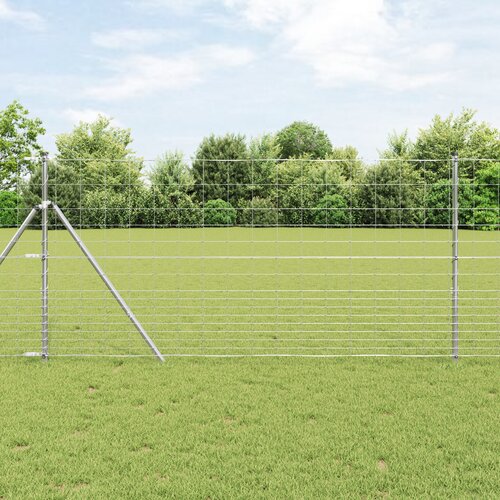 vidaXL Ograda za polja 1.2x25 m Pocinčani čelik Cene