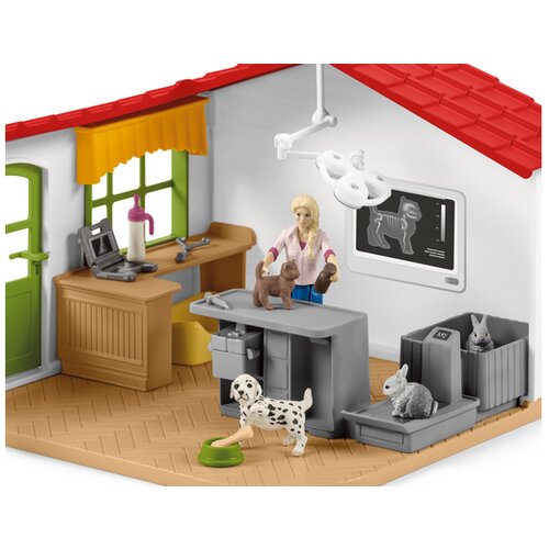 Schleich veterinar sa kućnim ljubimcima, set figura Slike