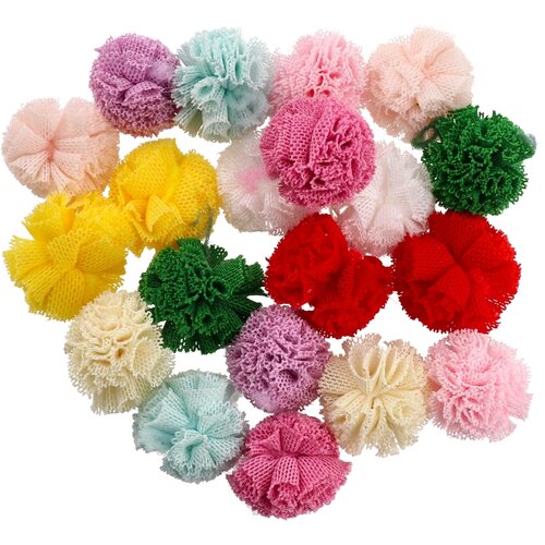 Junior Crafty pom, kraft pom pom, čupavi, miks, 20mm, 20K Cene