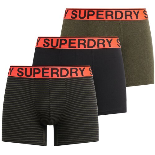 Superdry Boksarice oliva / oranžna / črna Cene