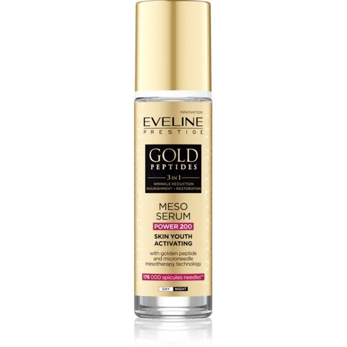 Eveline Cosmetics Gold Peptides 3 in 1 aktivacijski serum za mladenački izgled 30 ml Slike