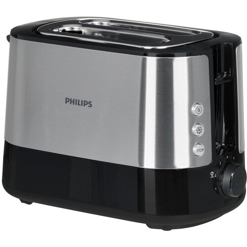 Philips Viva Collection HD2637 /90 toaster 2 slice(s) Black, Stainless steel Cijene