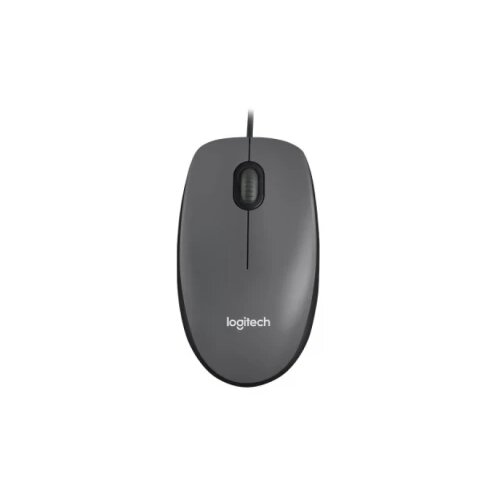 Logitech M90 Corded Mouse - GREY - USB-miš sivi - EWR2 Slike