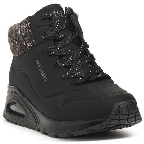 Skechers Pol&amp;scaron;kornji BLK UNO GEN Črna Slike