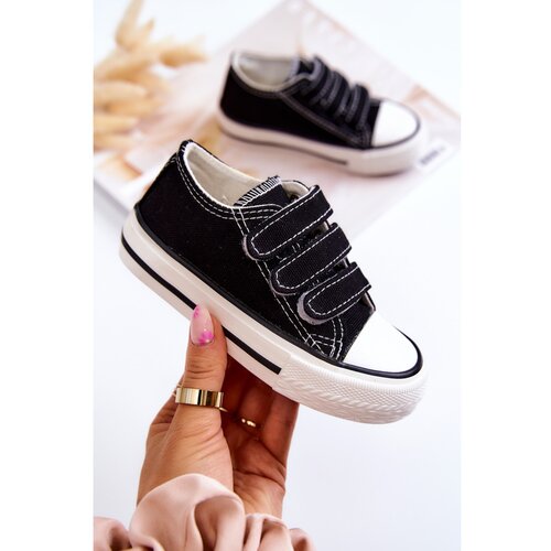 Kesi Children's Sneakers With Velcro Black Bernie Cijene