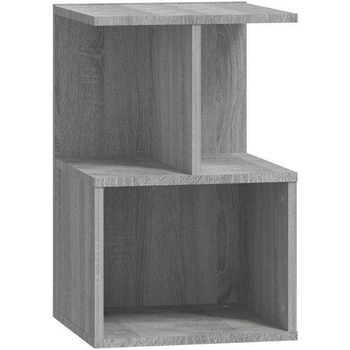 Maison Chic Nočna omarica - Nočna miza siva sonoma 35x35x55 cm konstruiran les, (21690017) Cene