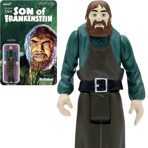 DC Comics Universal Monsters Son of Frankenstein Bela Lugosi as Ygor 3 3/4-inch ReAction Figure, (20499051)