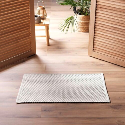 Douceur d int&amp;eacute;rieur Kremno bela pralna preproga 50x80 cm Alivia &amp;ndash; Slike