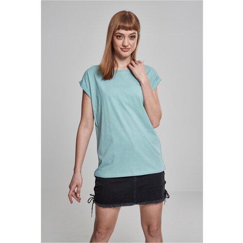 Urban Classics Women's blue T-shirt with extended shoulder Slike