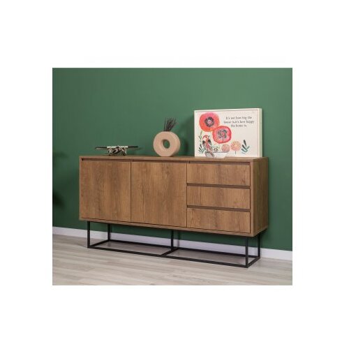Hanah home Set TV komoda i klub stolić, orah Cene