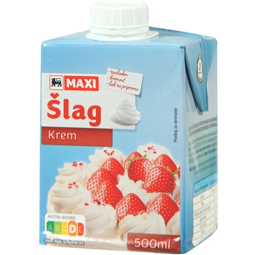 Maxi Slag krem 500ml Cene