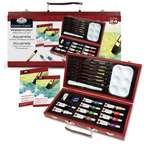 Koferčić - Set vodenih boja u drvenoj kutiji for Beginners Cene