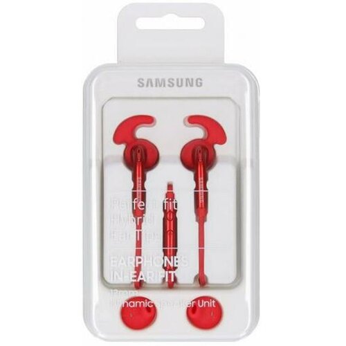 Samsung Original slu&amp;Scaron;alke eo-eg920bre 3,5 vtič z gumbom za nastavitev glasnosti (eu blister) - rdeče Slike