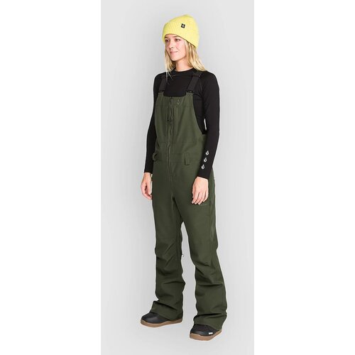 Volcom Swift Bib Pants dark green Slike
