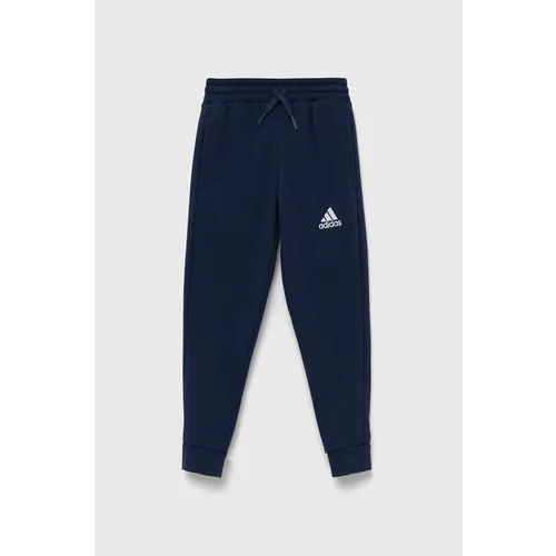 Adidas Dječje hlače boja: tamno plava, glatke