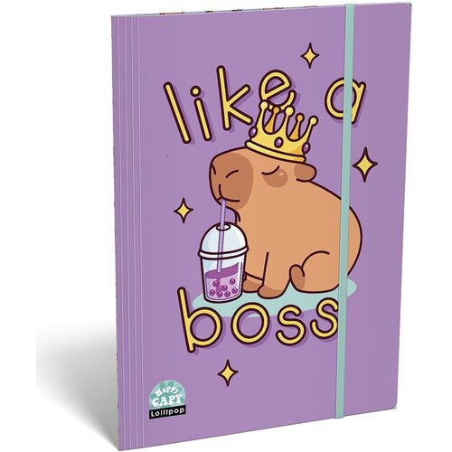 ICO Lizzysuli Lollipop mapa s uzorkom kapibare i gumm u formatu A4 Cene