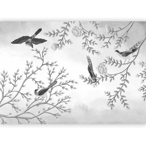  Foto tapeta - Birds in the Garden - Third Variant 500x350 Slike