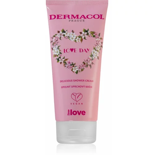 Dermacol Love Day Shower Cream krema za tuširanje s opojnim mirisom za nježnu kožu 200 ml za žene