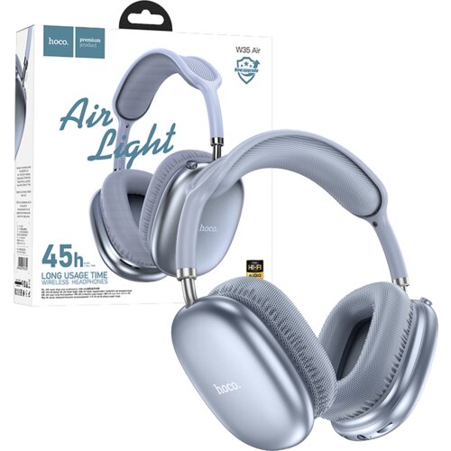 hoco. Slušalice bežične sa mikrofonom, Bluetooth, plava - W35 Air Triumph Blue Cijene