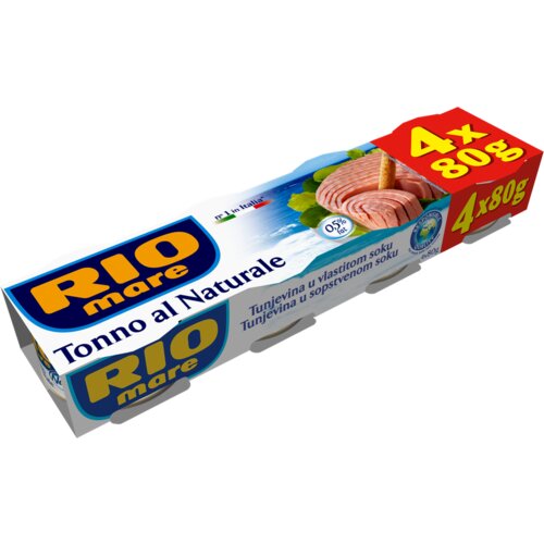 Rio Mare tunjevina u sopstvenom sosu 80g 3+1 Slike