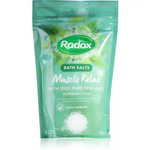RADOX Muscle Relax relaksacijska sol za kopel 900 g