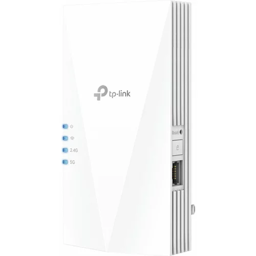 Tp-link RE500X AX1500 Wi-Fi 6 Range Extender, 300 Mbps at 2.4 GHz + 1201 Mbps at 5 GHz, 2 × Internal Antennas, 1 × Gigabit Port, Broadcom 1.5GHz Tri-C