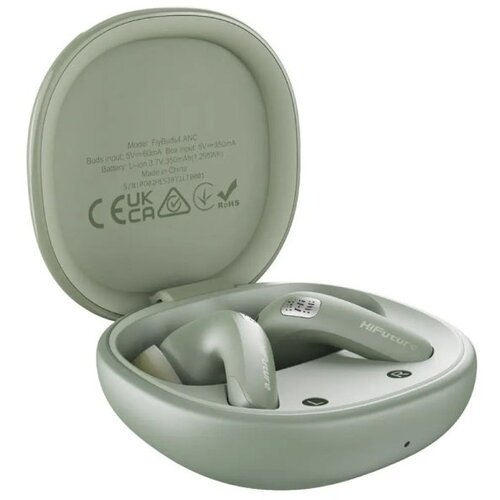 HiFuture Slu&amp;scaron;alice HiFuture FlyBuds4 ANC Tearbuds Matcha Green Slike